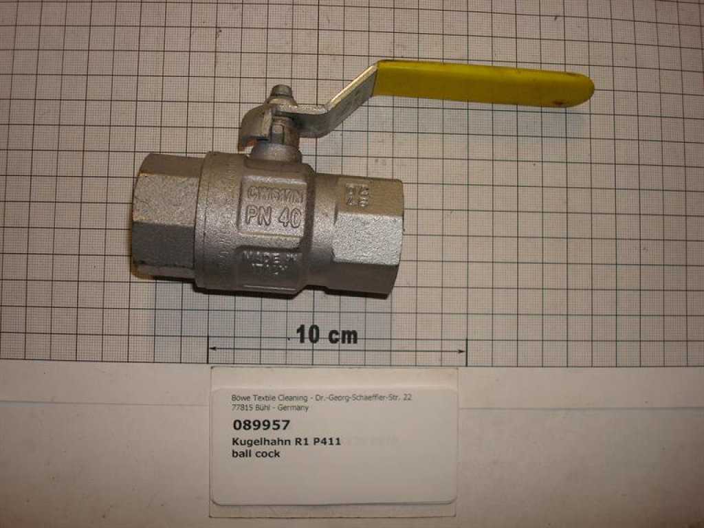 Ball valve,DN25,1",I/I