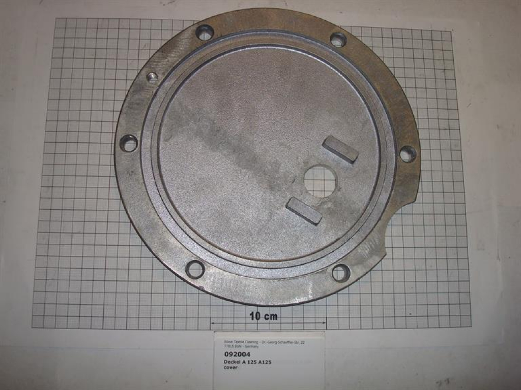 Cover flange,Active,A125