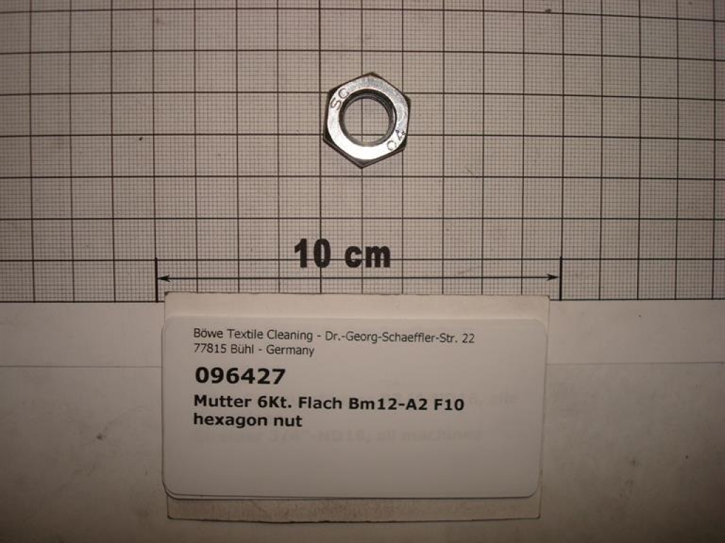 Hexagon nut M12