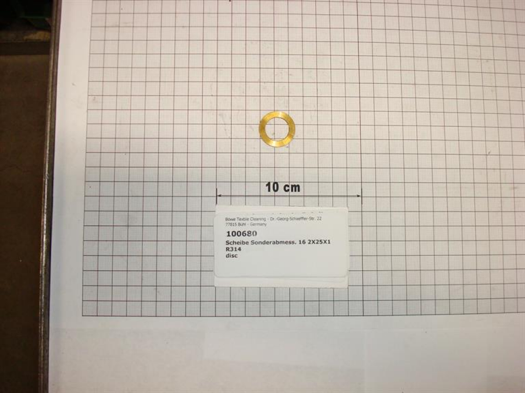 Washer,16,2x25x1mm