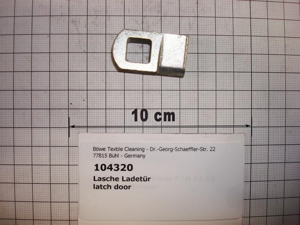 Latch for loading door,P/M12-18