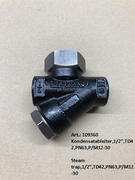 Steam trap 1/2", type TD42, spirax-sarco 