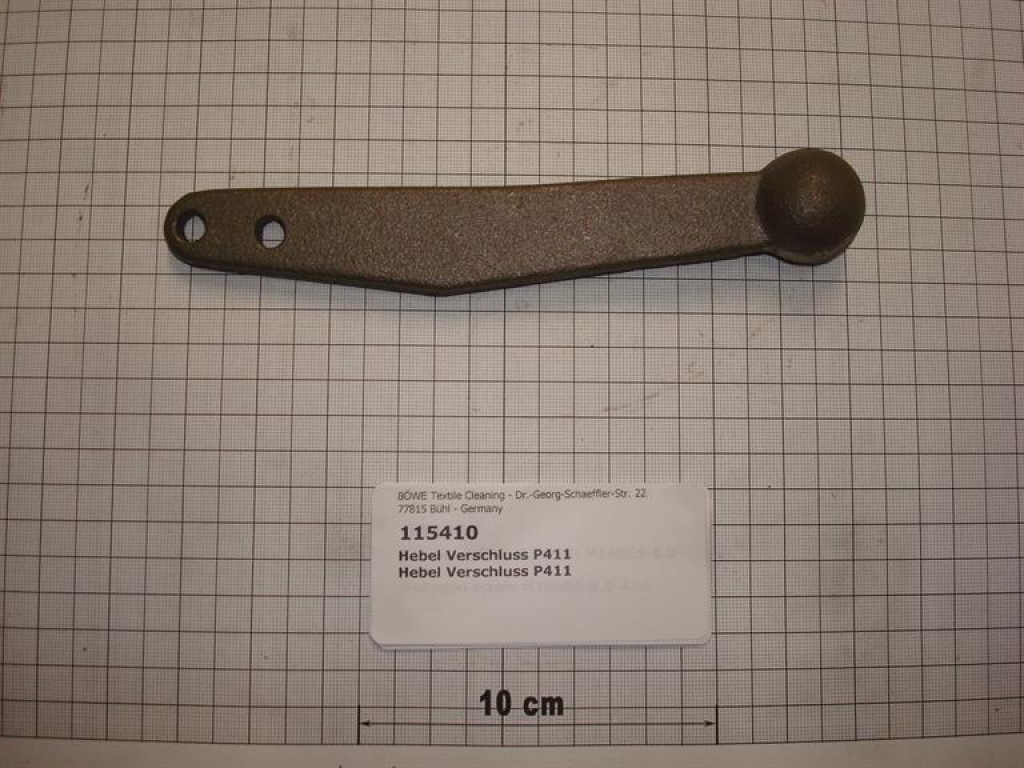 Locking lever,air duct,P470,SI70