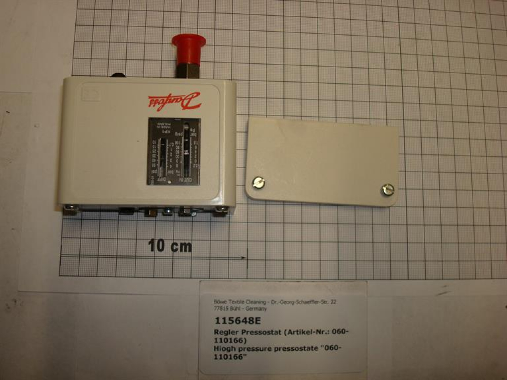 Pressostat für Niederdruck,Kälteanlage, auch f. Comet