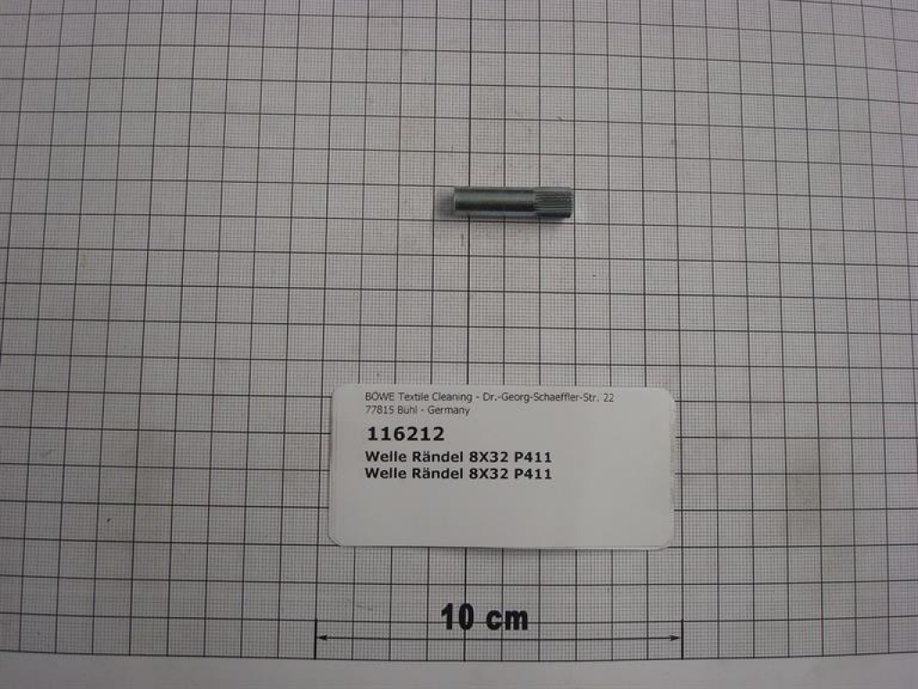 Rod 8x32,P445,P470,SI70