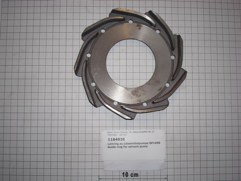 Guide ring,solvent pump,117658,Schmalenberger