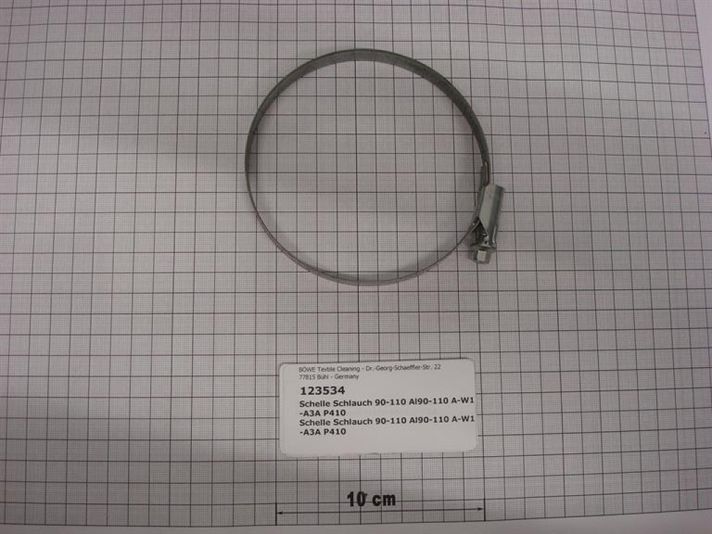 Hose clamp 90-110mm