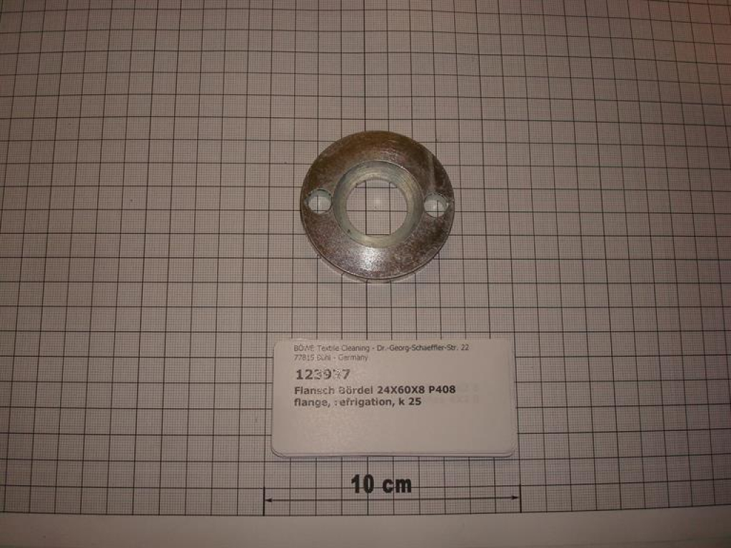 Flange 24x60x8 for refrigation unit