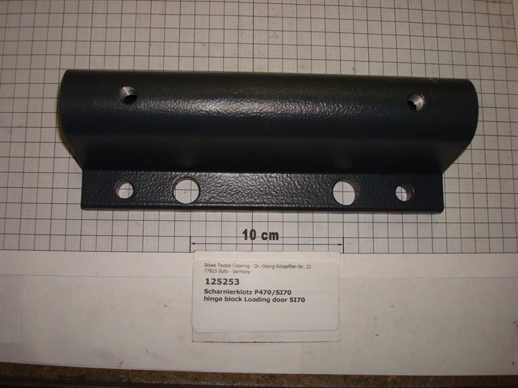 Hinge block,loading door,P470,SI70