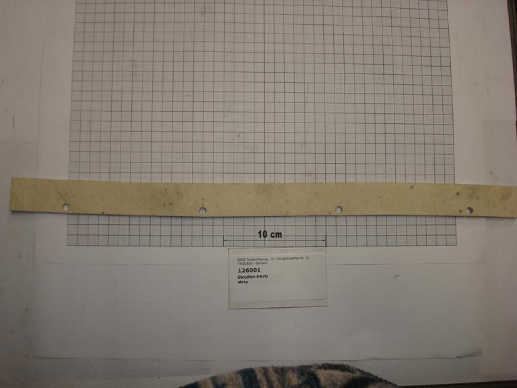 Felt strip,30x476x4mm,water separator,P470