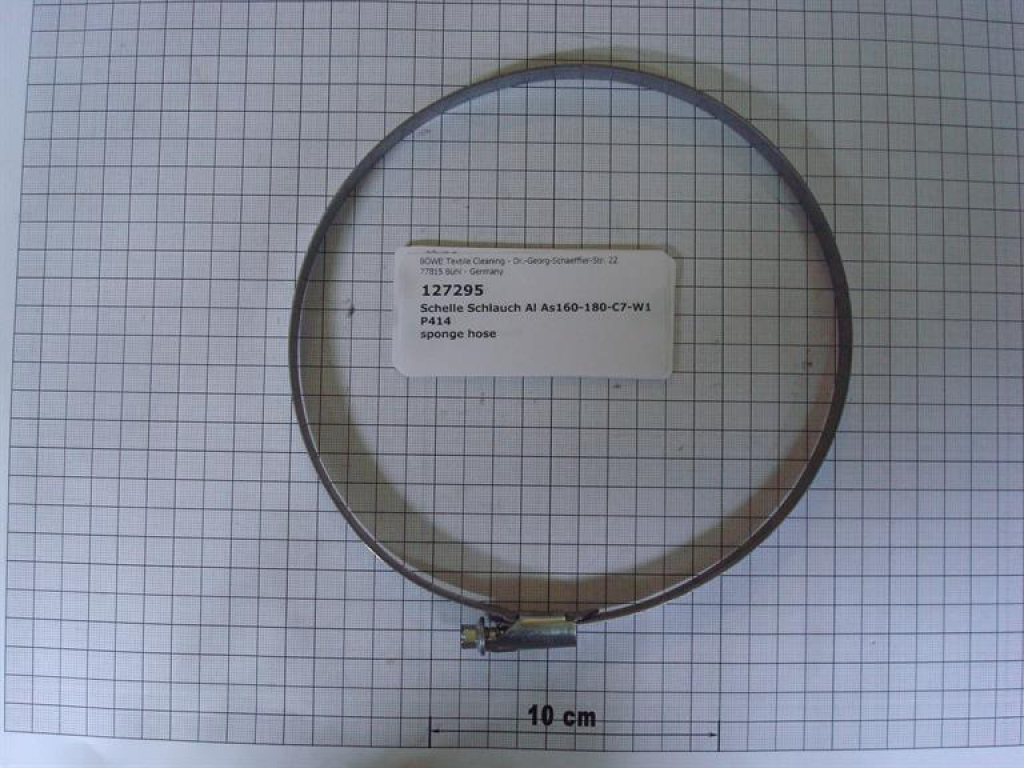Hose clamp 160-180mm