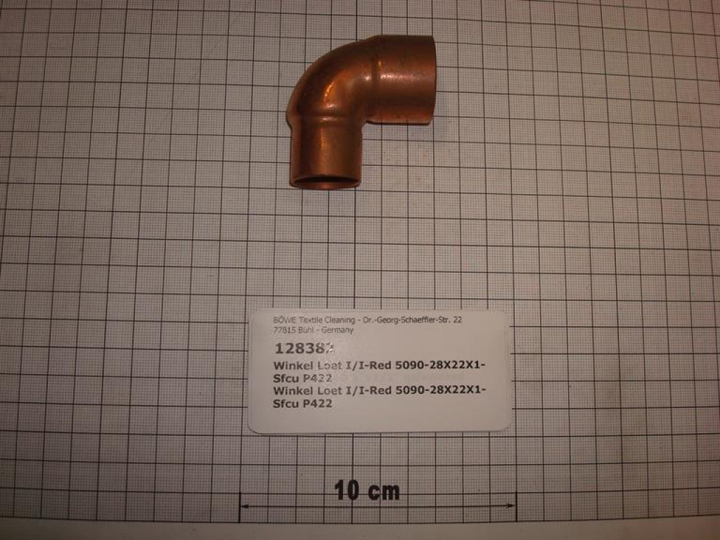 Soldering angle,I/I,28x22mm,copper,reduced