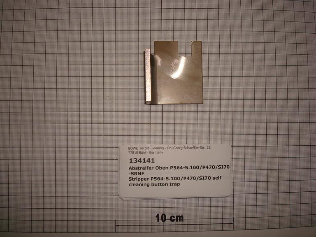 Stripper P564-5.100/P470/SI70 self cleaning button trap