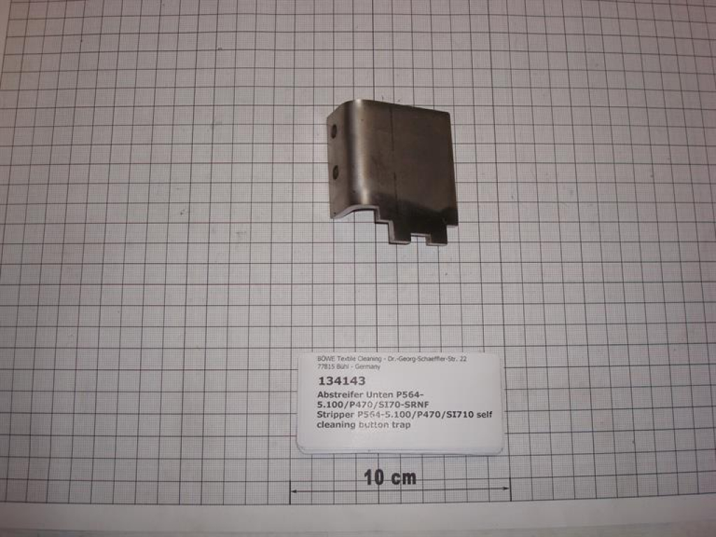Abstreifer unten selbstreinigender Nadelfänger, P564,P5100,P470,SI70