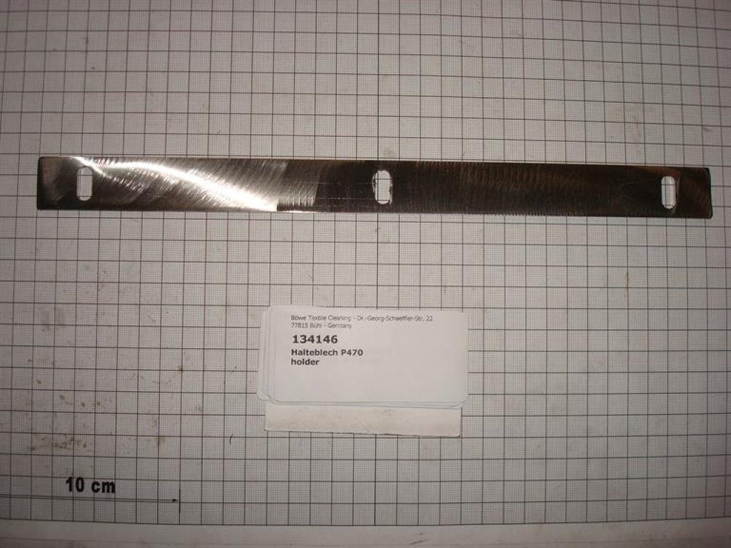 Holder P564-5.100/P470/SI70 self cleaning button trap