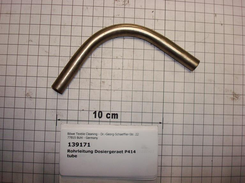 Piping for dosing unit DG10+DG18