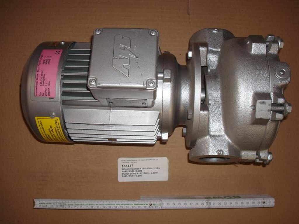 Schlammpumpe,1 1/2"x1 1/2",415V-50Hz, 1,1KW,P445,P564,P5100