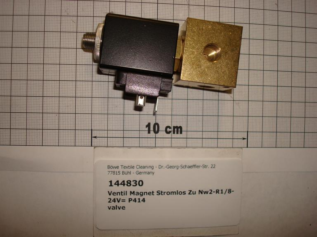 Solenoid valve air,3/2 ways,1/8",NW2mm,24VDC,NC,Staiger