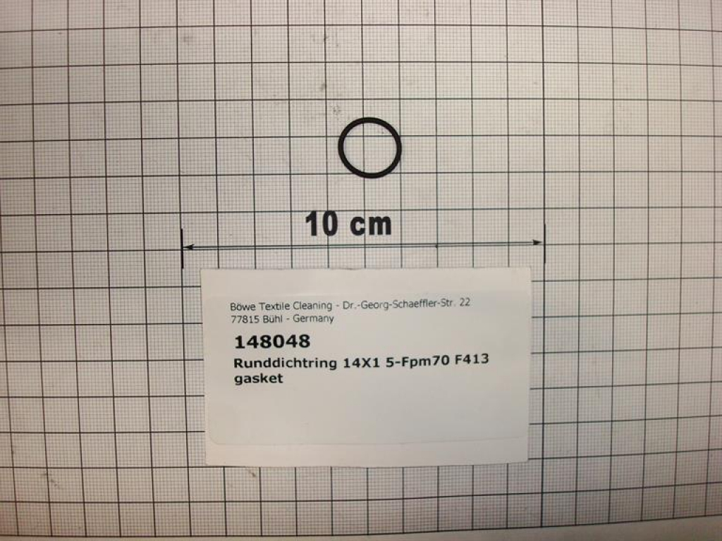 Gasket,round,14x17x1,5mm,o-ring,viton,FPM70