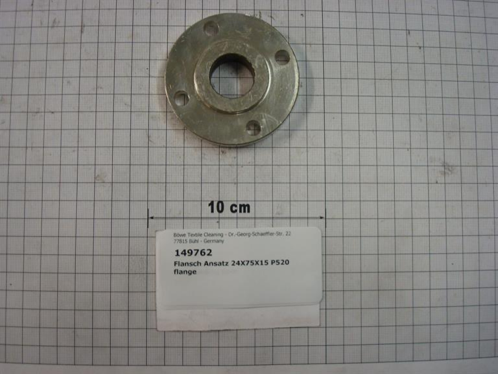 Flansch,Ansatz,24x75x15mm,5.Gen,P240,P300