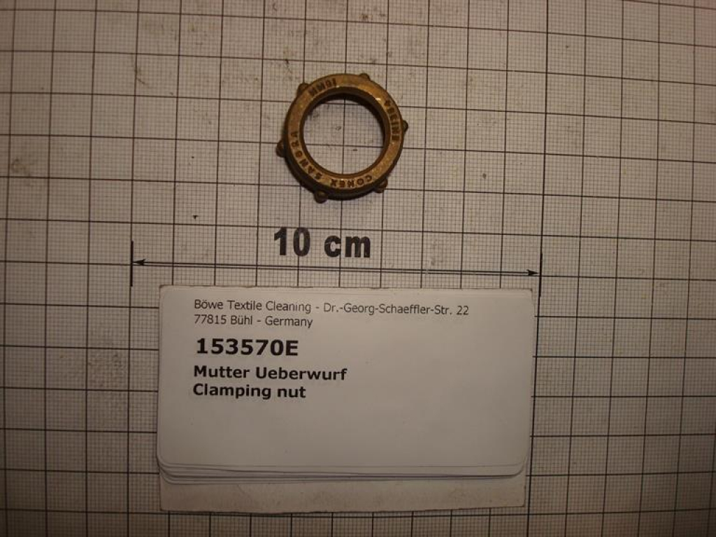 Klemmringverschraubung,Überwurfmutter, 63-18