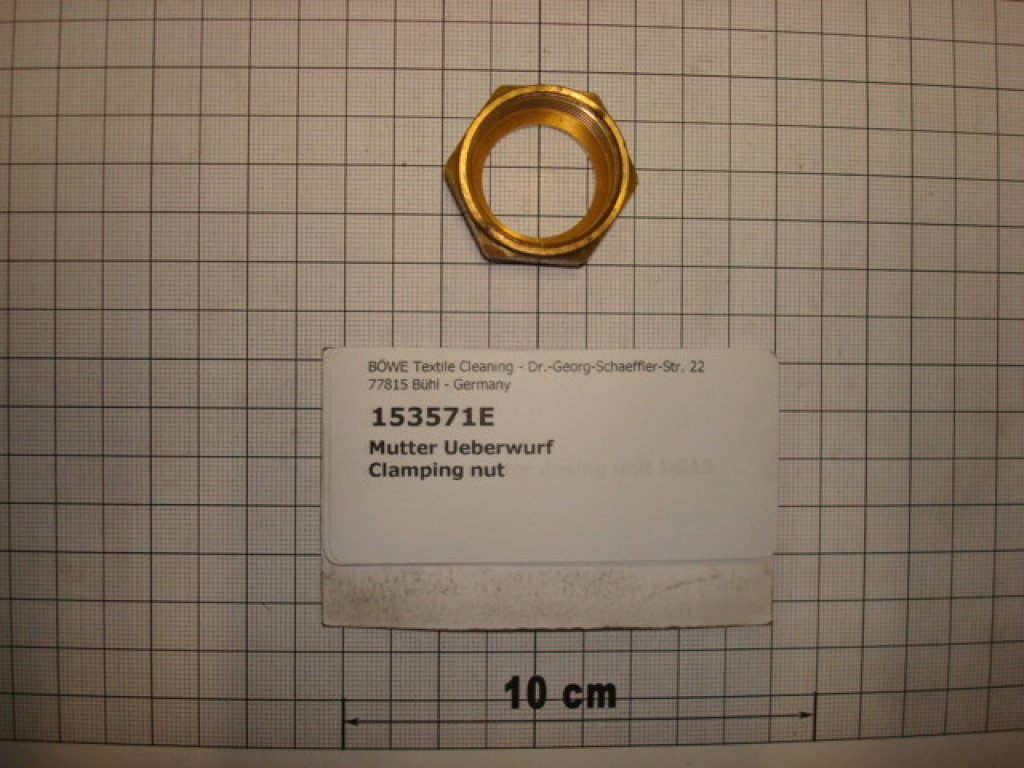 Klemmringverschraubung,Überwurfmutter, 63-22