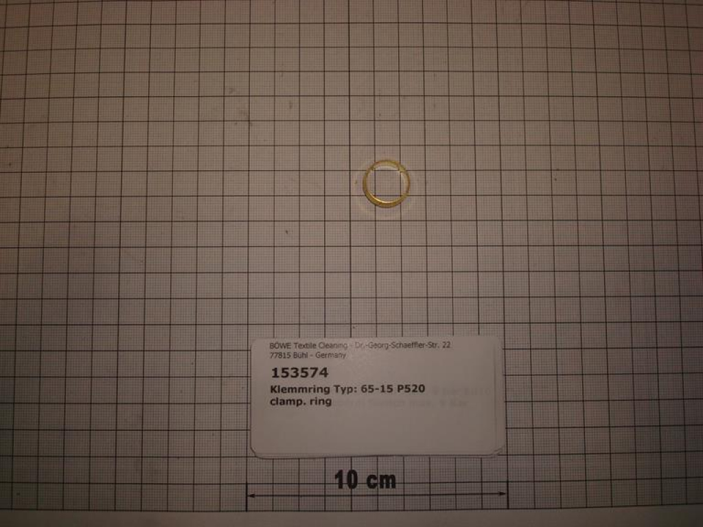 Klemmring 15mm für Klemmringverschraubung, 65-15