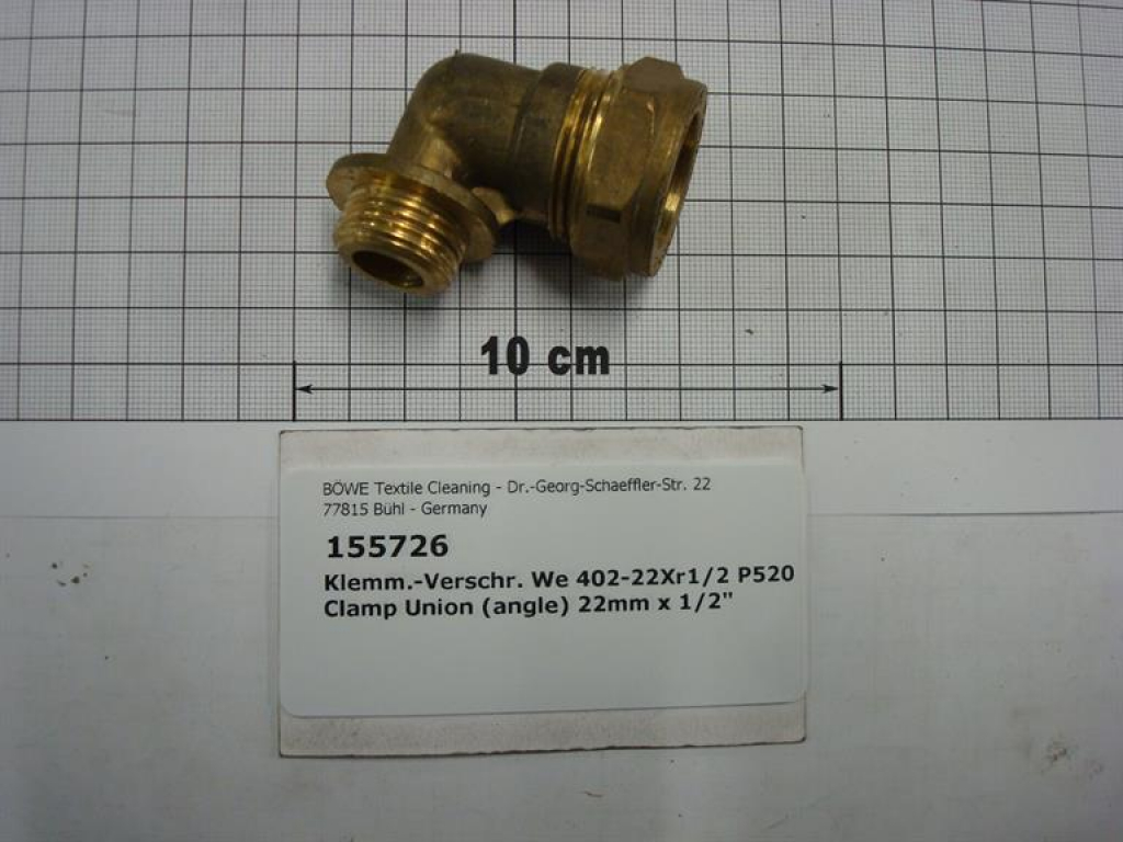 Klemmringverschraubung, Einschraubwinkel,402-22x1/2",AG