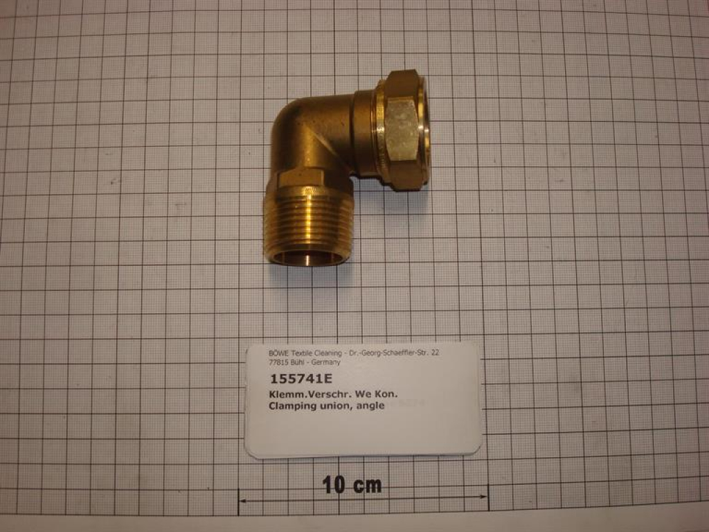 Klemmringverschraubung, Einschraubwinkel,402-28x1",AG,konisch