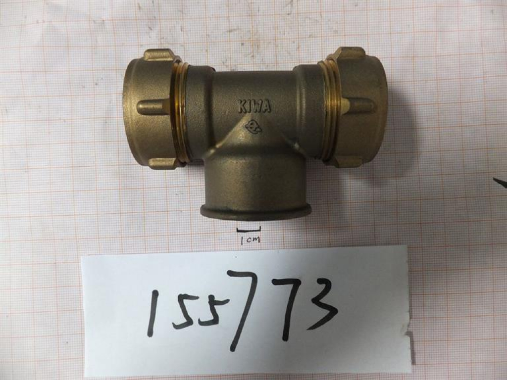 Klemmringverschraubung,Muffen-T-Stück, 617-28x1"x28,IG