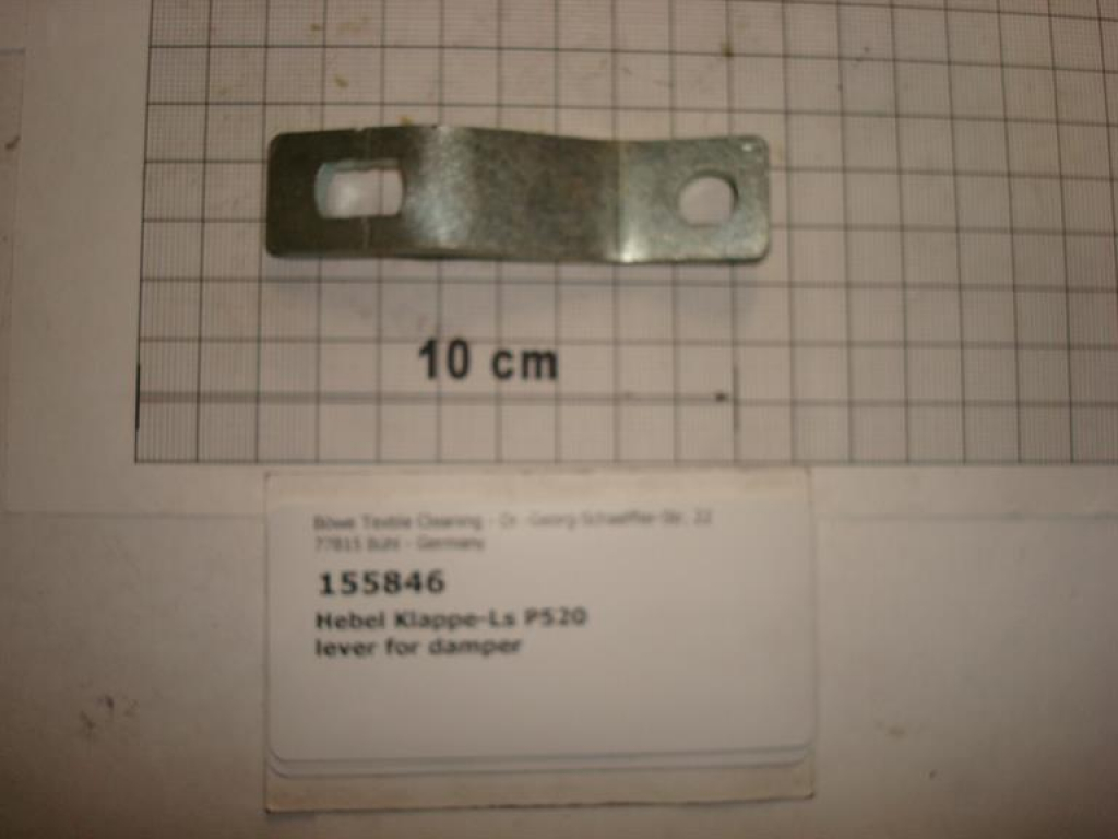 Lever for damper P520-564