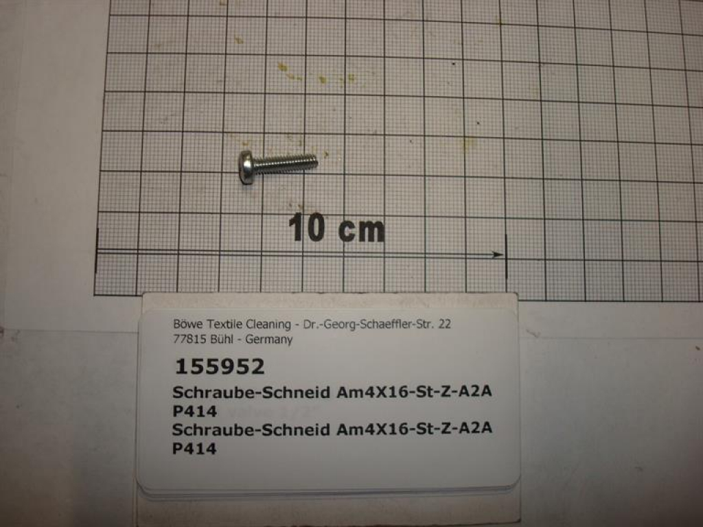 Self-tapping screw M4x16