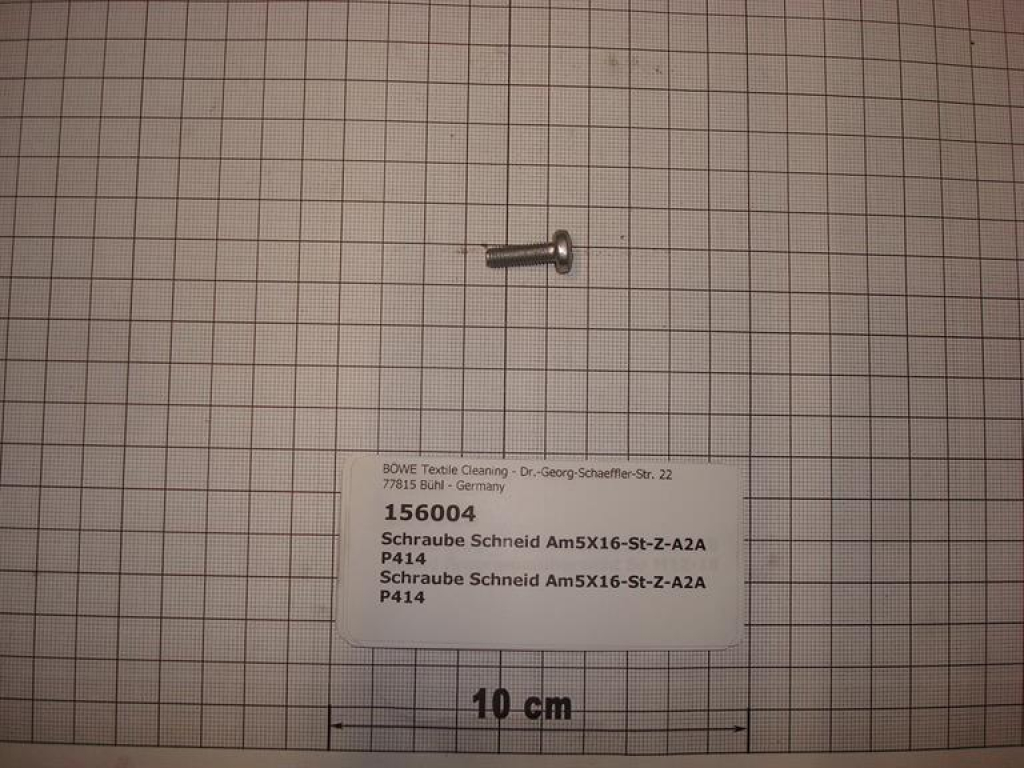 Tapping screw DIN7516,M5x16mm,galvanized