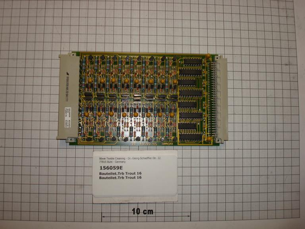 Bauteileträger,Trb Trout 16,A80