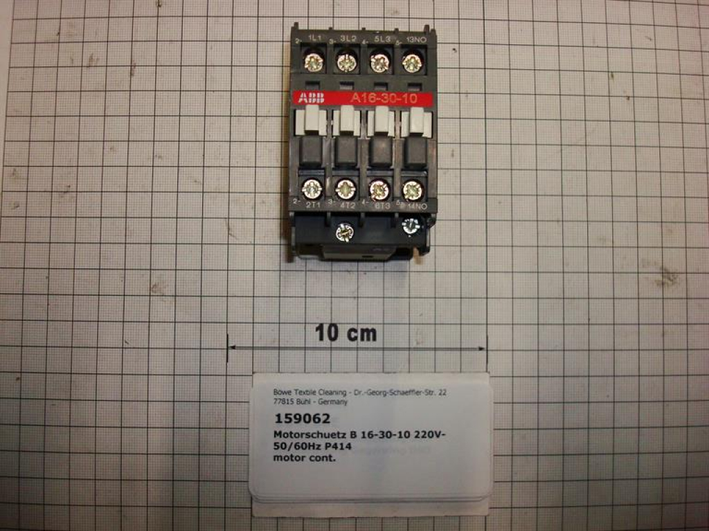 Motor contactor B16-30-10 220V-50/60Hz