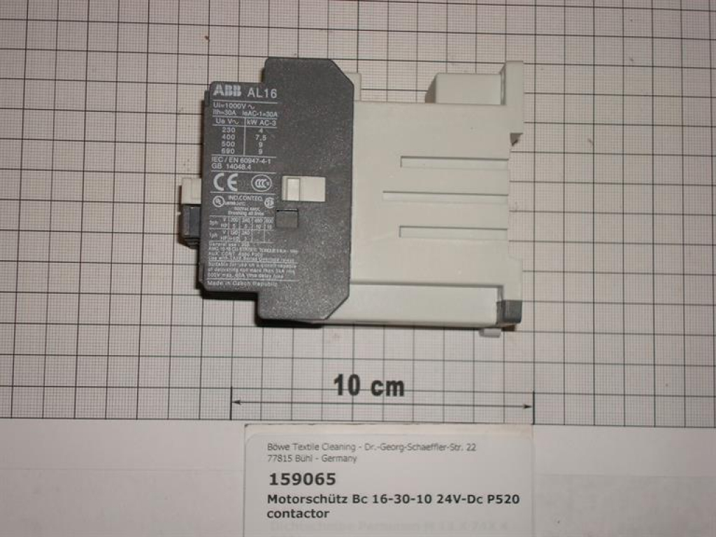 contactor Bc 16-30-10 24V-Dc P520
