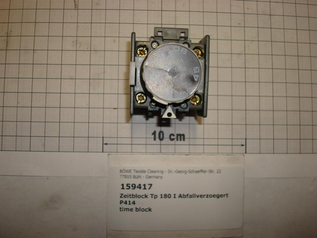Zeitblock TP180 I, abfallverzögert