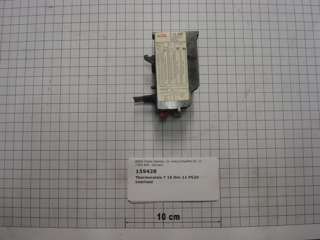 Thermal relay,T16DM-11,ABB