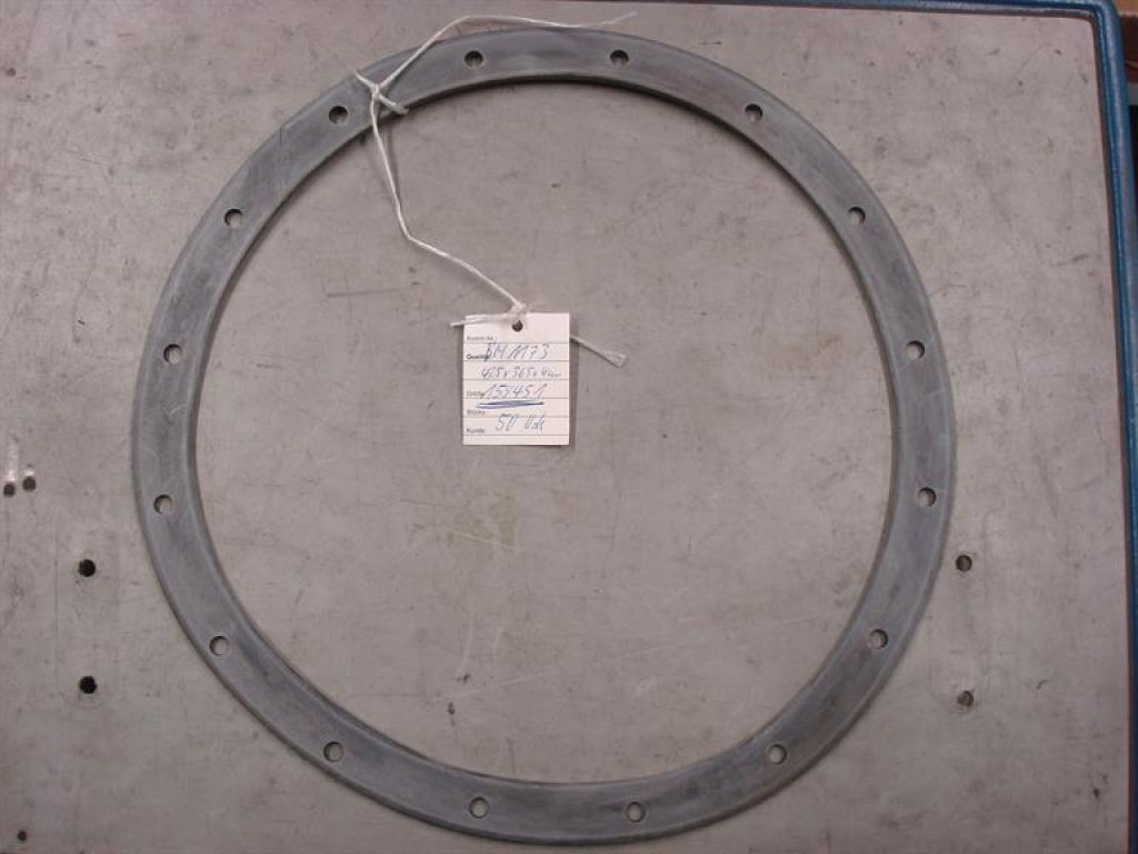 Gasket,round,365x425x4mm,16-holes,fan,P180,P200,P240,P300,P520-540,P12-18,K16,KX16-19