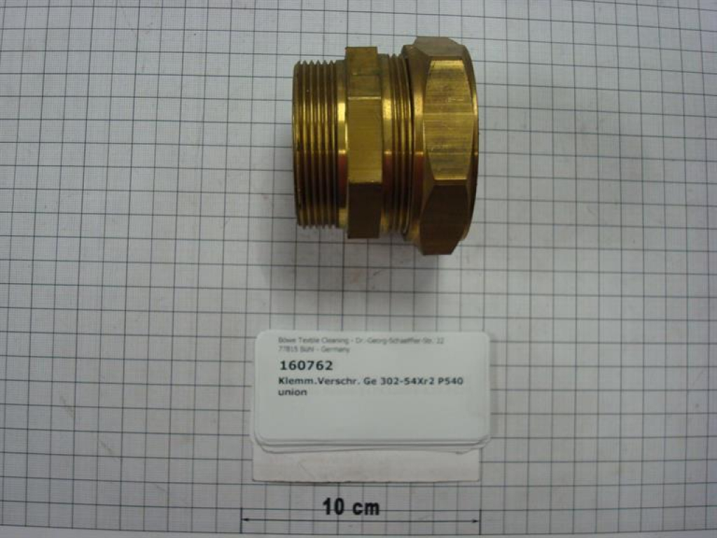 Compression fitting,straight,screw-in,302-54x2",male thread