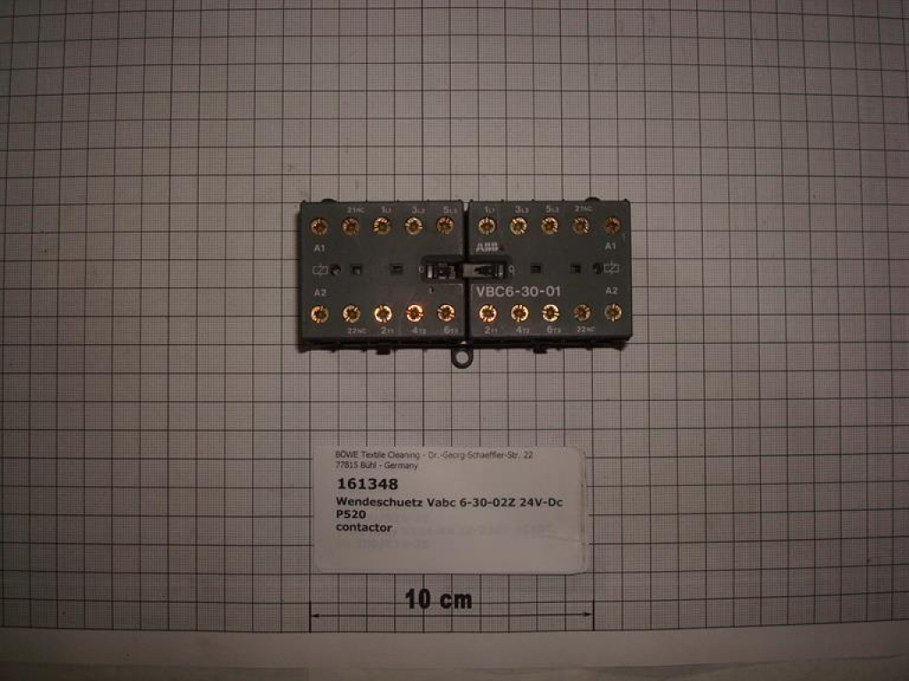 Reversing contactor,VABC6-30-02Z,24VDC