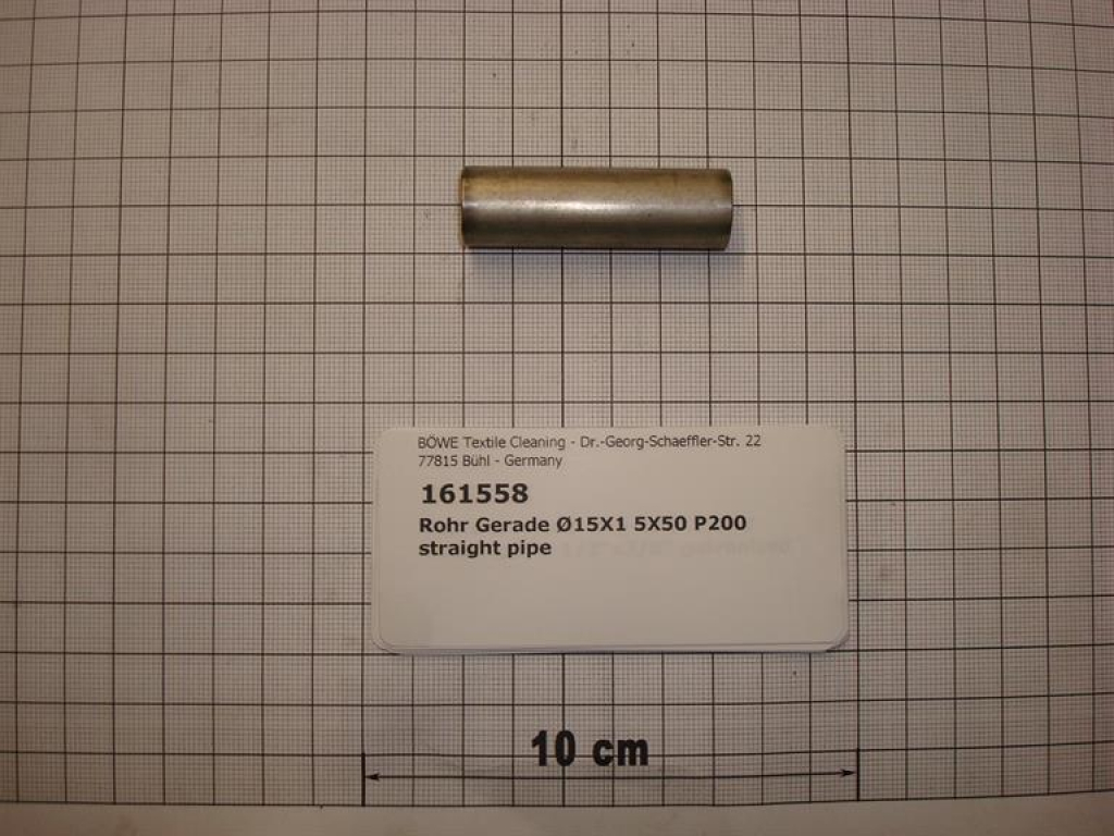 Pipe,straight,15x1,5x50mm