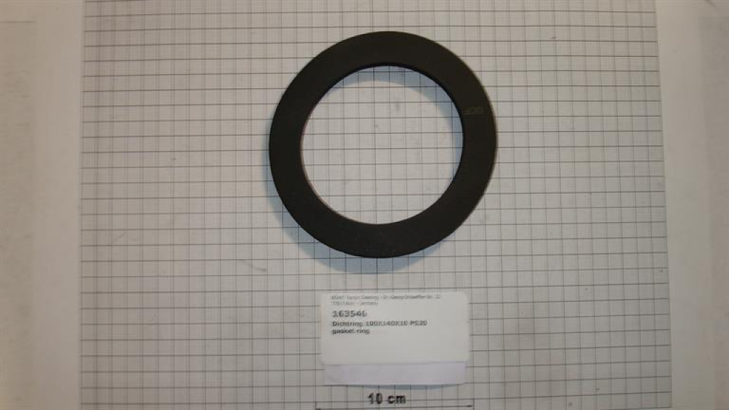 Gasket,round,100x140x10,5mm,for loading door venting,5th gen.,P25