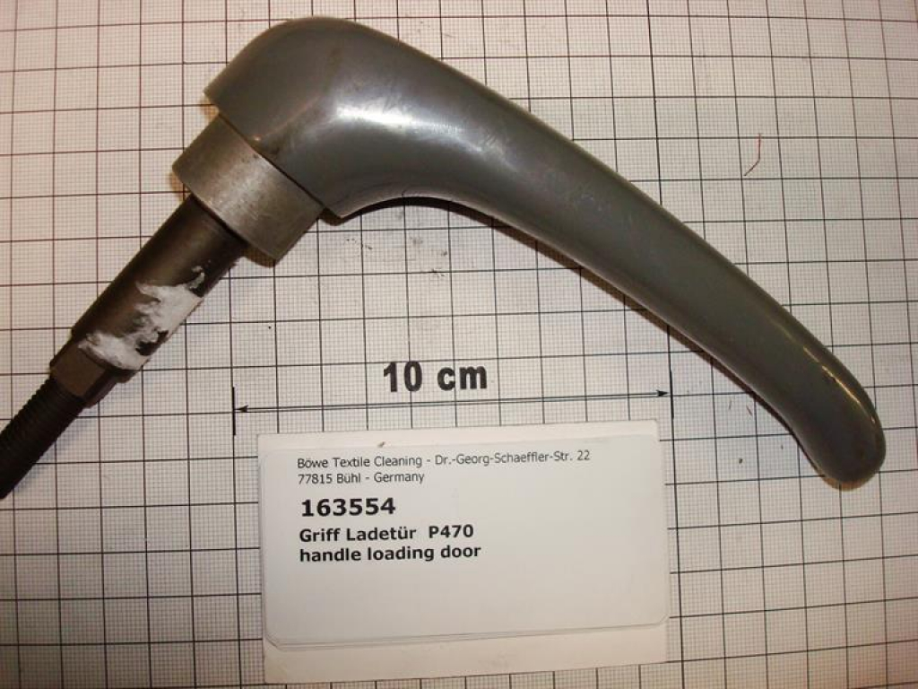 Loading door handle,P470,SI70,80mm,M10