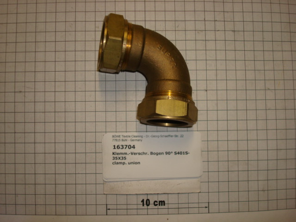 Klemmringverschraubung, Winkelverschraubung,S401S-35x35