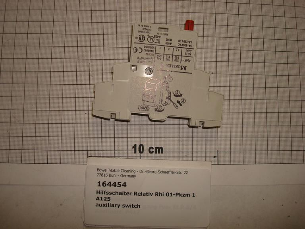 Auxiliary switch RHI 01-PKZM 1