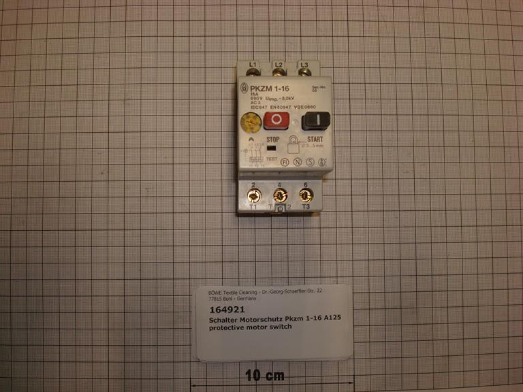 Motor protection switch PKZM 1-16