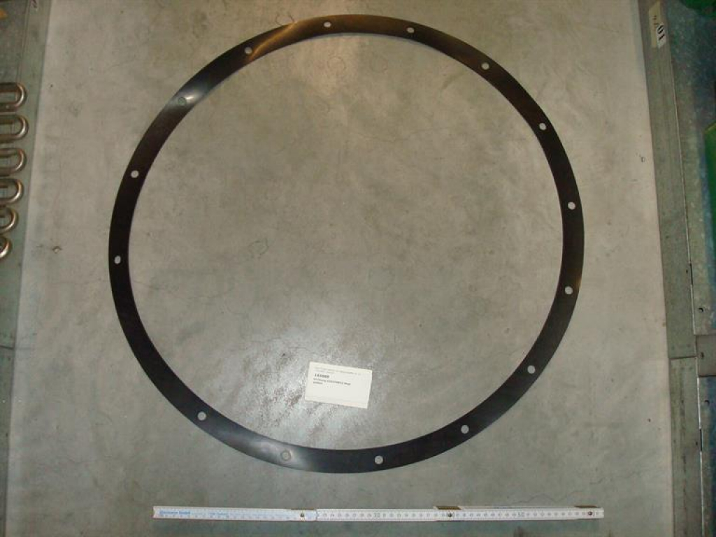 Gasket,round,635x700x3mm,16-holes,Polysorba