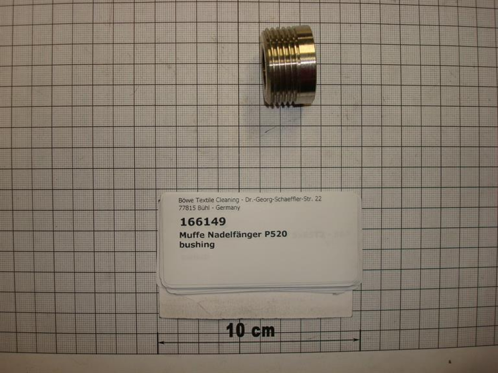 Bushing for button trap,1"xM18x1mm,5th gen.,K16,K25,K50,P17,P25