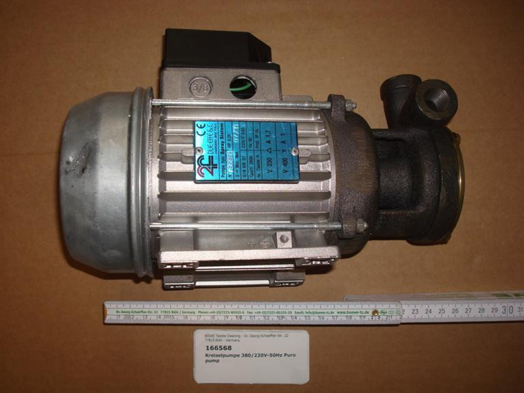 Kreiselpumpe für Kontaktwasser, 220/380V-50Hz 0,18kW,Purova+Activa